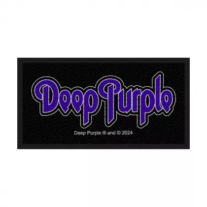 DEEP PURPLE Logo Gewebter Aufnäher