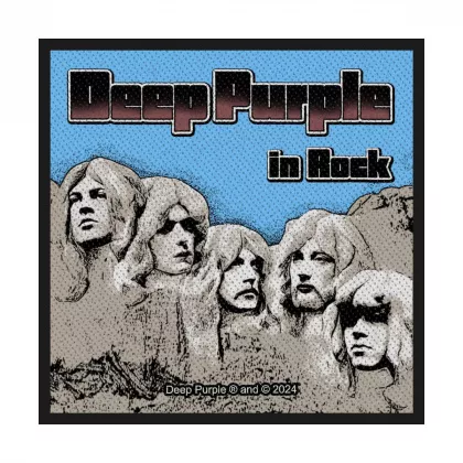 DEEP PURPLE In Rock Gewebter Aufnäher