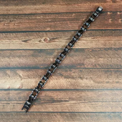 Armband Aus Edelstahl | Motorradkette 1 Cm Breit