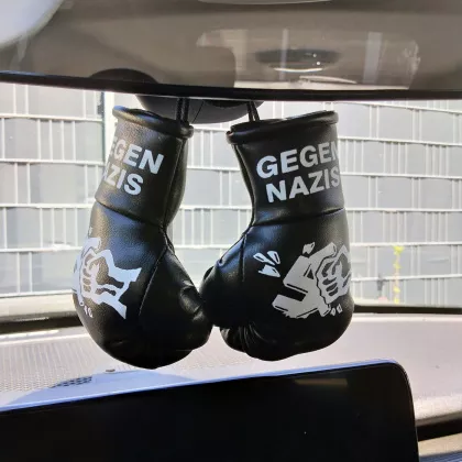 Mini-Boxhandschuhe Gegen Nazis