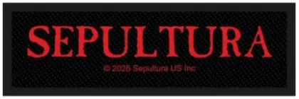 Sepultura – Logo Aufnäher