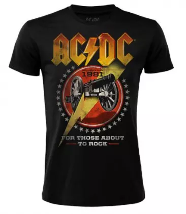 AC/DC Bandshirt – For Those About to Rock