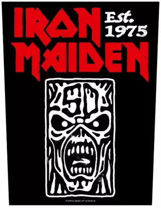 Iron Maiden - EST. 1975 | Rückenaufnäher
