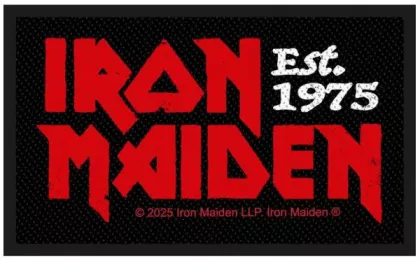 Iron Maiden - Est. 1975 | Aufnäher
