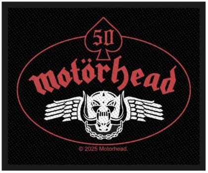 Motörhead Aufnäher – 50 Jahre