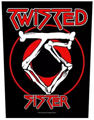 Twister Sister - Logo | Rückenaufnäher