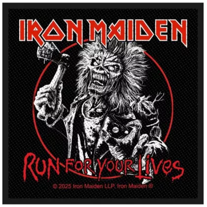 Iron Maiden - Run for your Lives | Aufnäher