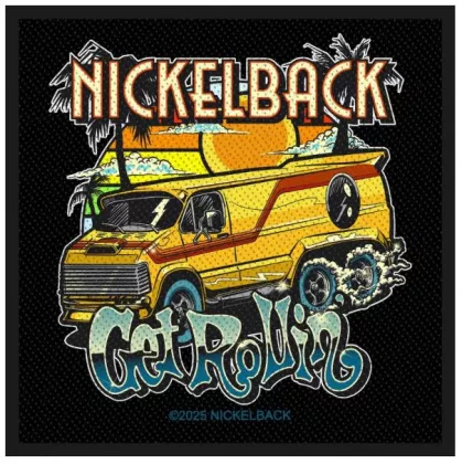 Nickelback - Get Rollin | gewebter Aufnäher