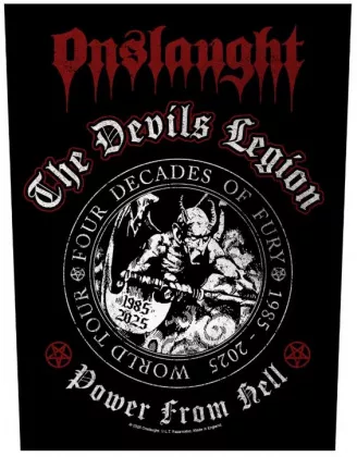 Onslaugt - the Devils Legion | Rückenaufnäher