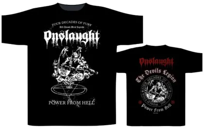 ONSLAUGHT – Power From Hell – T-Shirt