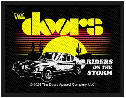 The Doors - Riders on the Storm | gewebter Aufnäher