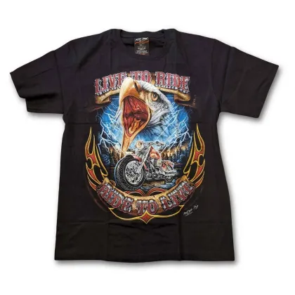 Live to Ride | T-Shirt - Glow in the Dark