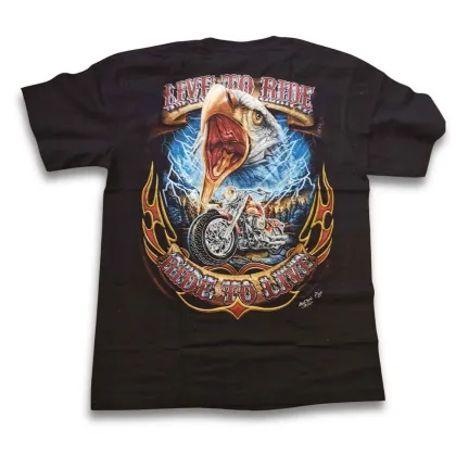 Live to Ride | T-Shirt - Glow in the Dark