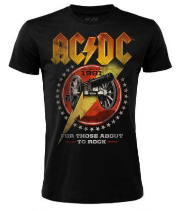 T-Shirt AC/DC - For Those About to Rock | Größe XXL