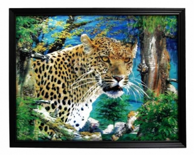 3D Bild Leopard