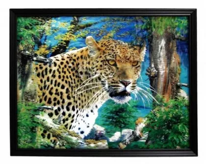 3D Bild Leopard