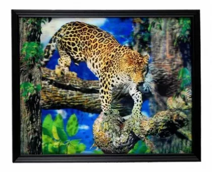 3D Bild Leopard