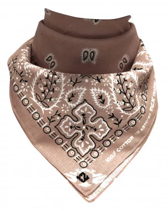 Bandana Halstuch Paisley | Café Latte