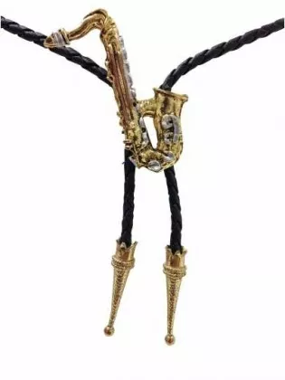 Bolokrawatte Saxophon