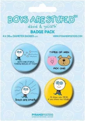 Button Pack - David & Goliath