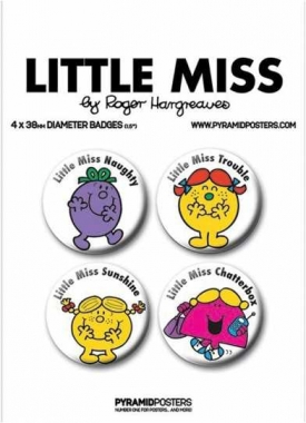 Button Badge Pack - Little Miss