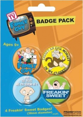 Button Badge Pack - Family Guy
