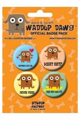 Button Pack - David & Goliath