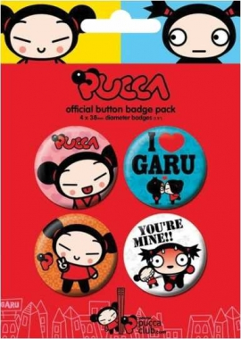 Button Badge Pack - Pucca