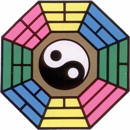 Aufkleber Yin Yang