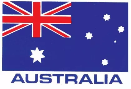 Aufkleber Australia