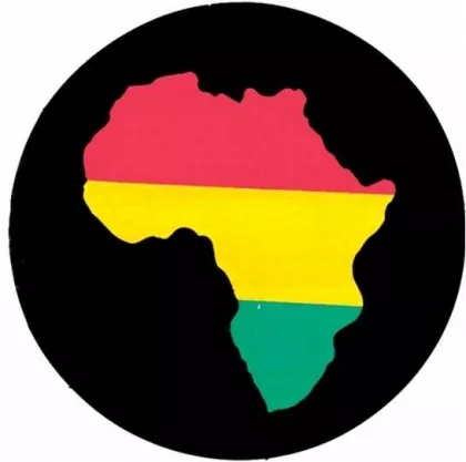 Aufkleber Africa