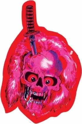Aufkleber Bloody Skull