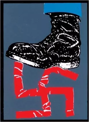 Sticker Anti Nazi