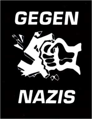 Anti Nazi Sticker