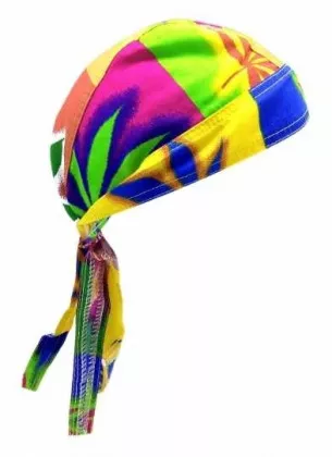Bandana Kopftuch Popart Hanfblatt