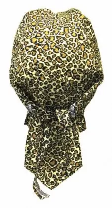 Bandana Cap Leopard Pattern