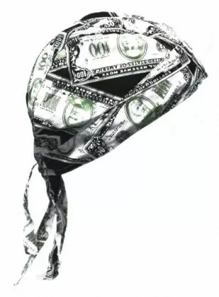 Bandana Kopftuch Dollarscheine