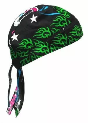 Bandana Kopftuch Tattoo Design Grün