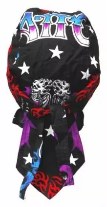 Bandana Cap Tattoo Design Red