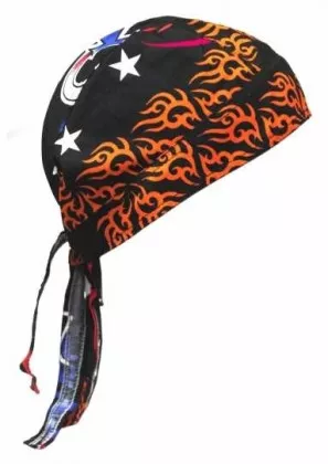 Bandana Kopftuch Tattoo Design Orange