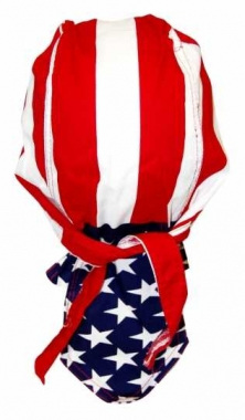 Bandana Cap American Flag