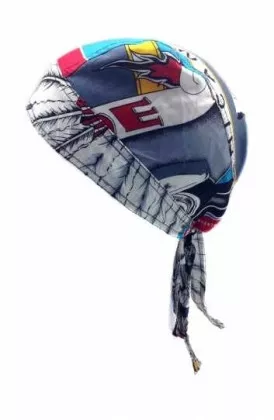 Bandana Cap Red Indian & Bike
