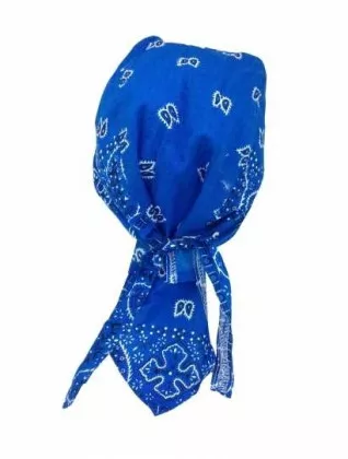 Bandana Kopftuch Blau