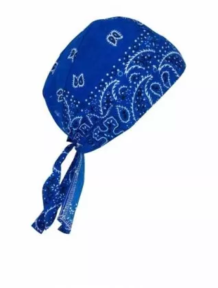Bandana Kopftuch Blau