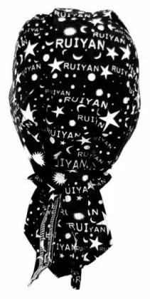 Bandana Kopftuch Mond und Sterne