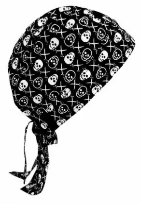 Bandana Piratentotenkopf Kopftuch
