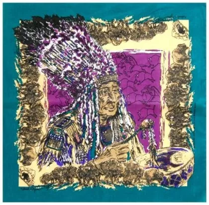 Bandana Halstuch Alter Apache