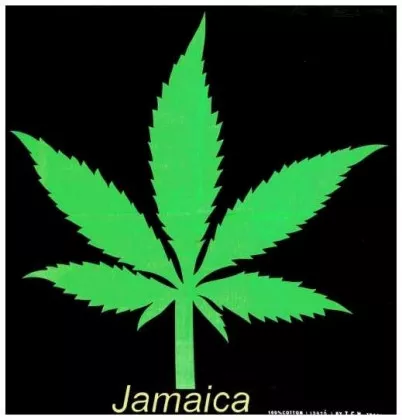 Bandana Halstuch Cannabis Jamaica