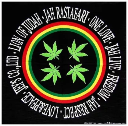 Biker Bandana Halstuch Rastafari