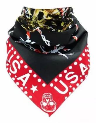 USA Bandana Tattoo Halstuch
